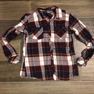 Maroon Flannel
